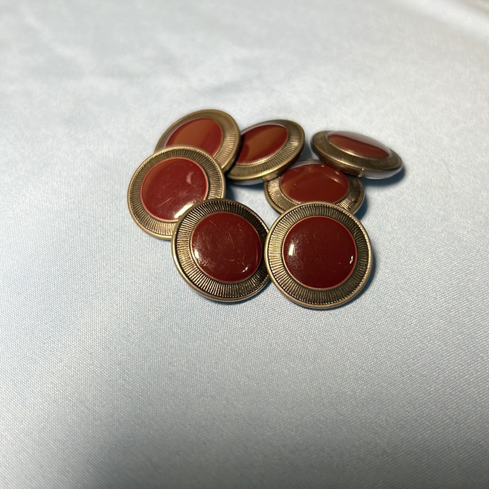 United Airlines Dress Buttons.
